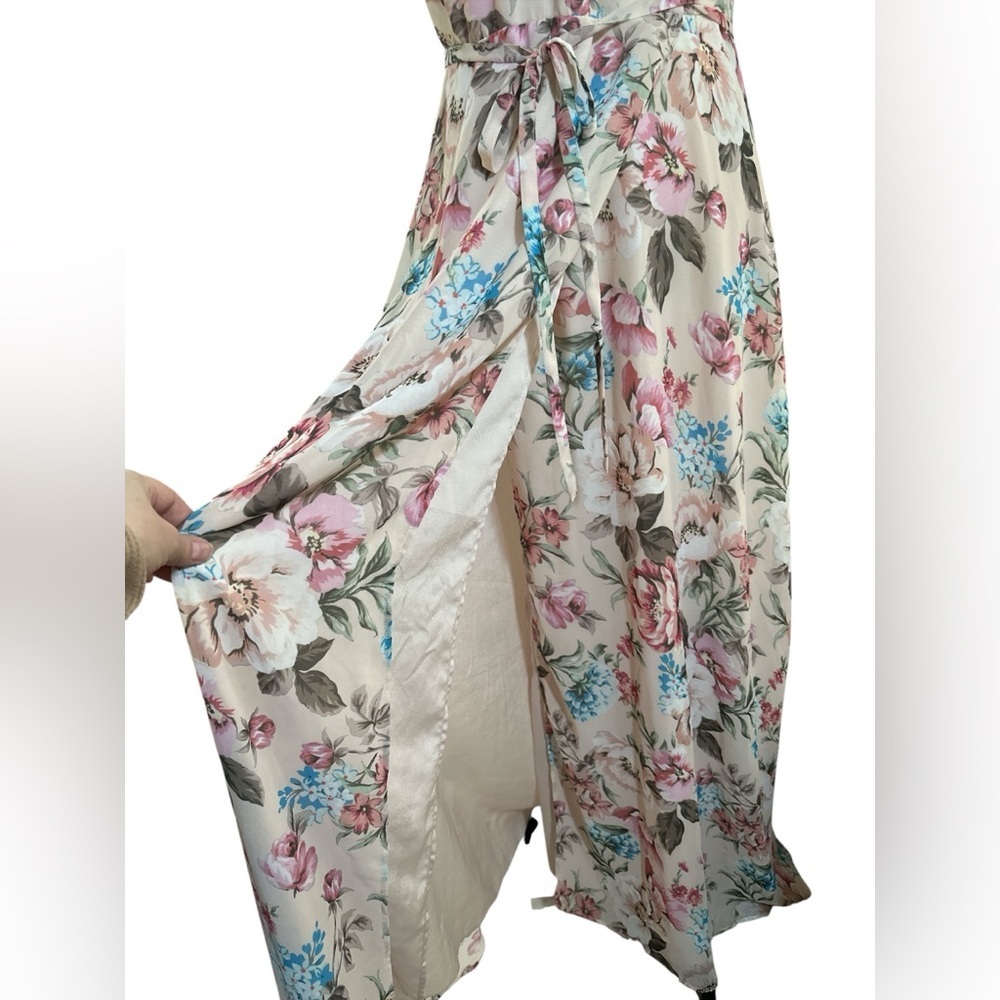 Yumi Kim Swept Away Floral Maxi Dress - Pink and Blue - Picture 5 of 11